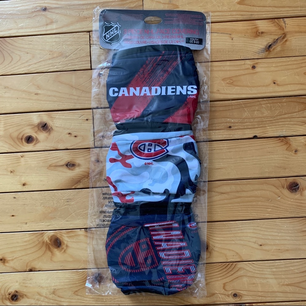 5/$20 Canadiens Face Masks